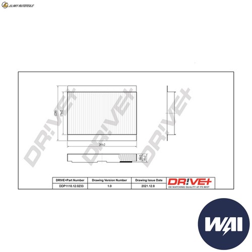 Interior air filter - interior,