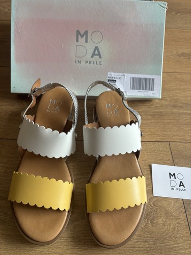 Moda pelle navello sandal - navello,
