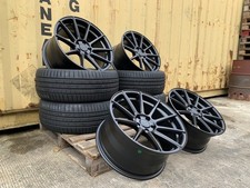 18” BLACK ALLOYS & TYRES MG