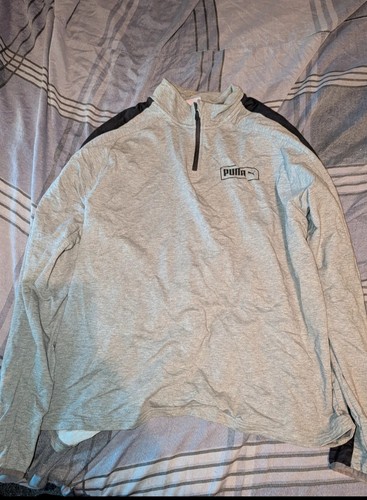 Puma mens three quarter zip - three,