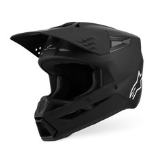 Alpinestars 2026 SM3 Solid Motocross Helmet Matt Black