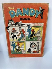 The Dandy Book 1954 Vintage Children’s Annual Desperate Dan Korky The Cat