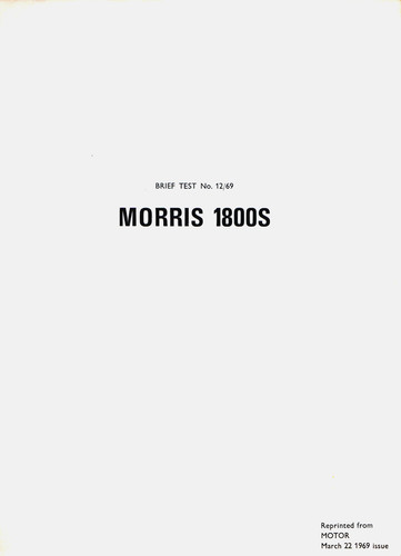 Morris 1800 mk2 - morris,