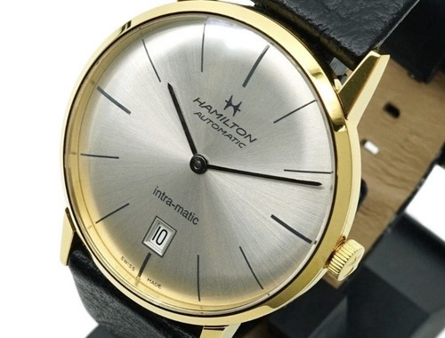 Hamilton intramatic 38mm gold - 38mm,
