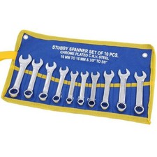 Stubby Spanner Set CRV Metric