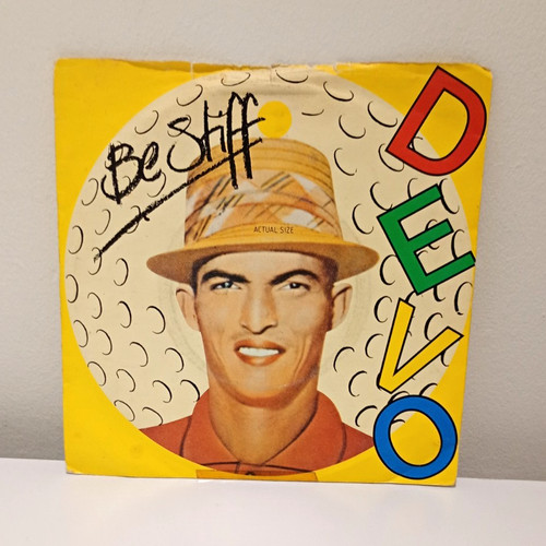 Devo stiff 45rpm vinyl - -, 7"