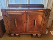 Art Deco Sideboard In Oak