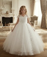 Girls Ivory Dress Age 10 Years
