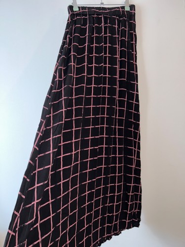 Black pink check - pink,