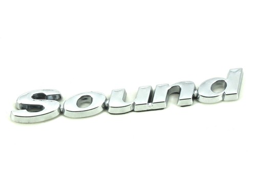 Genuine new fiat sound badge - genuine,