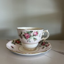 Colclough Pink Roses Bone
