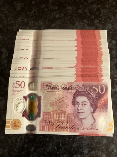 79x b notes - aa, £50
