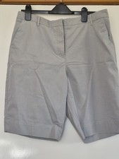 M&S Ladies Grey Cotton Shorts