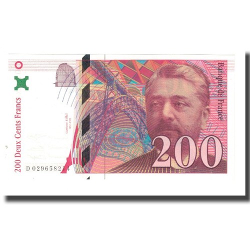 France 200 francs eiffel - france,,