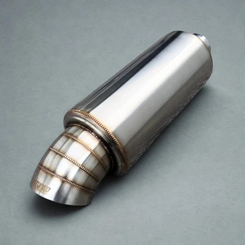 Tuned style turndown muffler - style,