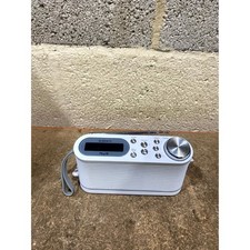Roberts Play 10 DAB/DAB+ Digital Radio AM/FM Portable Backlit Display - White