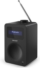 Sharp DR-430 Digital Radio DAB+ FM with Bluetooth 5.0 – Portable Wireless