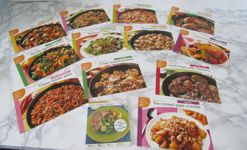 Vintage recipe cards - recipe, 12