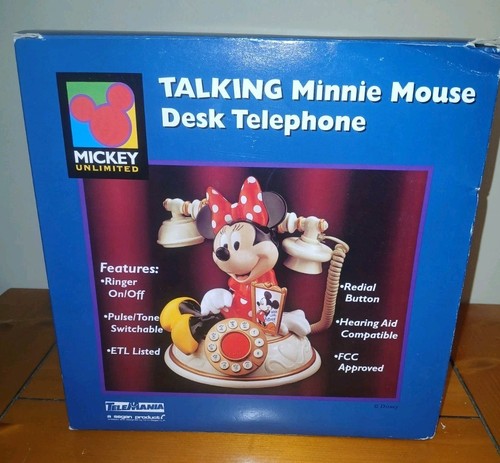 Minnie mouse talking - mouse, telephone