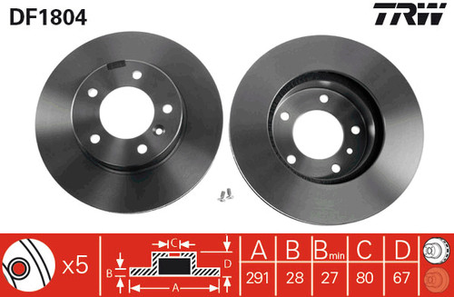 New brake disc - disc, jaguar