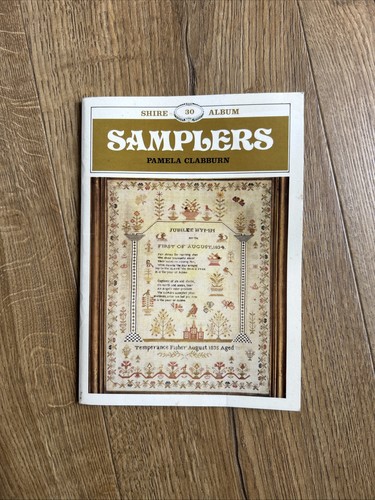 Samplers book pamela clabburn - pamela,