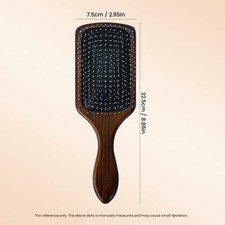 Natural wooden paddle hair - paddle,