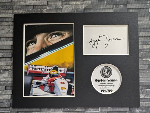 Ayrton senna signed - ayrton,