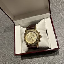 Aston Gerard 84 Genuine Diamonds Bezel Luxury Swiss Made Mens Watch