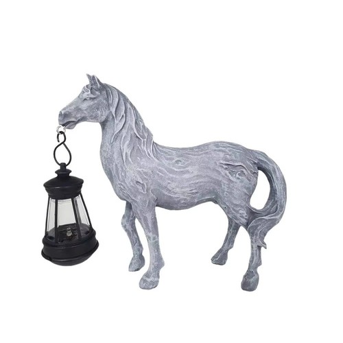 Cute horse statue with - horse,