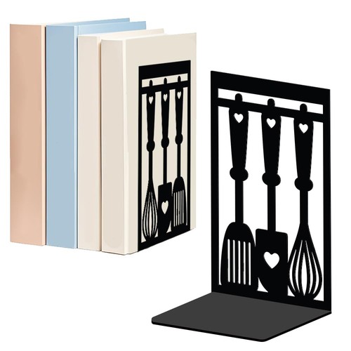 Kitchen book ends - heavy, duty