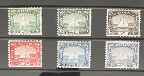 Aden 1937 king george dhows - vi,