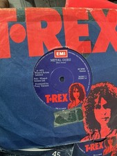 T.Rex.   Metal Guru.  . 7"