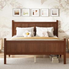 Full Size Panel Bed Frame Low