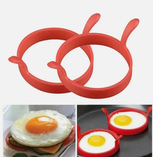 Silicone egg frying rings - x,