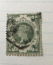1887 sg211 dull green - 1887-92,