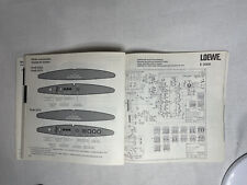 Loewe tv manual E3000 chassis