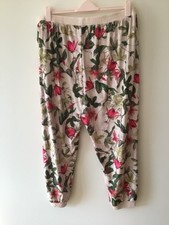 BNWOT TED BAKER PJ BOTTOMS. SIZE 24. PINK FLORAL