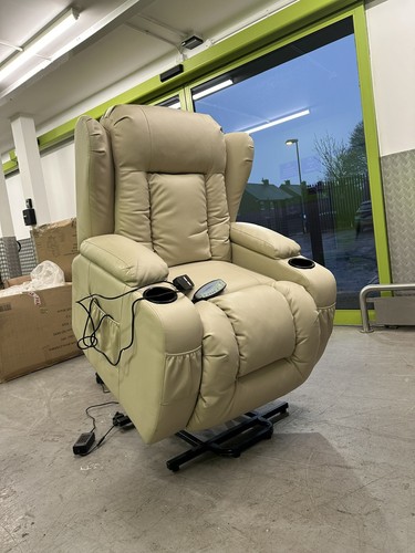 Electric rise recliner winged - electric,