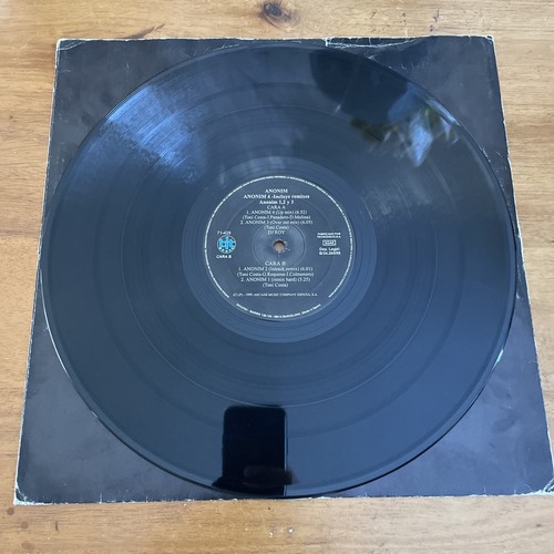 Anonim vinyl record - 4, 12"