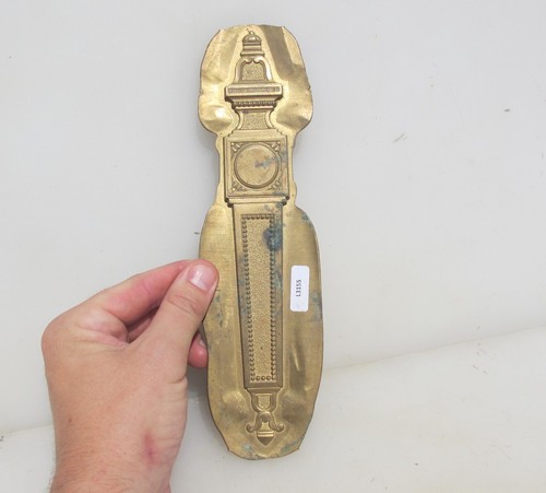 Vintage brass door handle - vintage,
