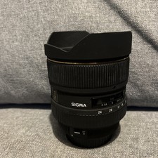 Sigma Zoom Lens For Canon D-SLR Cameras- EX 12-24mm DG HSM F4.5-5.6
