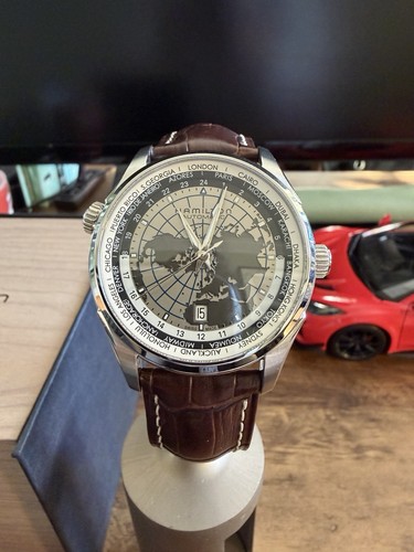 Hamilton jazzmaster gmt - hamilton,