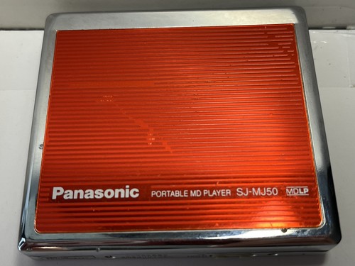Panasonic mj50 red - sj-mj50, minidisc