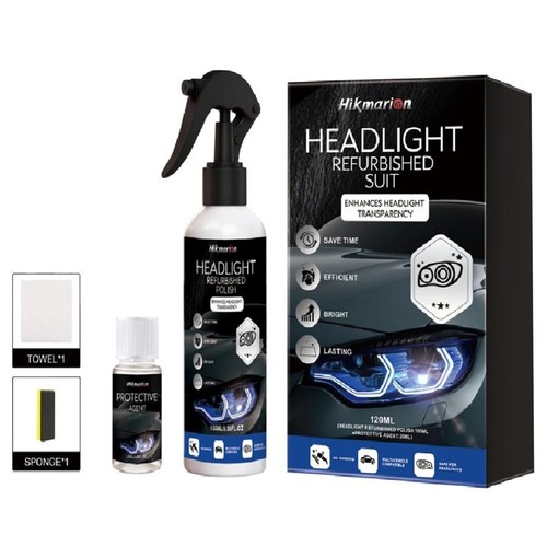 Headlight restoration fluid - headlight,