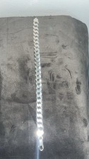 Men's Silver Curb Link Chain