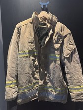 Fire Fighter Set - Tunic & Trousers Brown Emergency Service Uniform - Size M