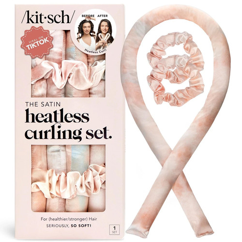 Kitsch satin heatless - satin,
