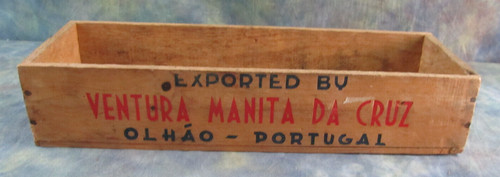 Vintage manita wood box - vintage, rolled