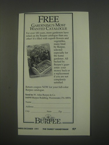 1991 atlee burpee - 1991, ad