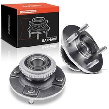 2Pcs Wheel Bearing Hub Rear LH